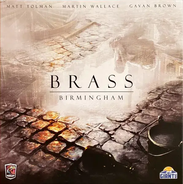 Brass: Birmingham Brettspiel Cover: die besten Strategiespiele für 1-2 Spieler