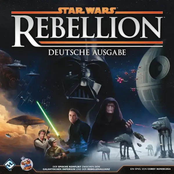 Star Wars Rebellion Strategiespiel Cover