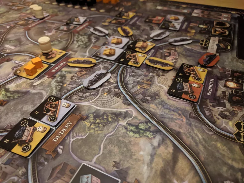Brass: Birmingham Spielbrett