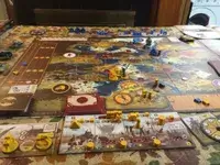 Scythe Brettspiel Miniaturen im Review