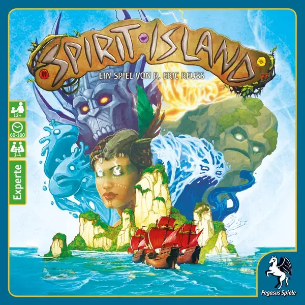 Spirit Island Brettspiel Cover: Die besten Strategiespiele für 1-2 Spieler