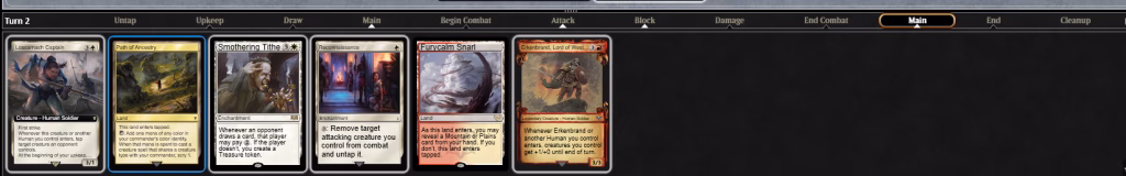 Magic Commander Phase and Cards