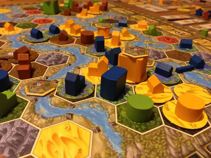 Terra Mystica Spielbrettt