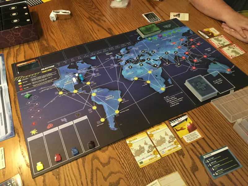Spielbrett Pandemic Legacy: Season 1