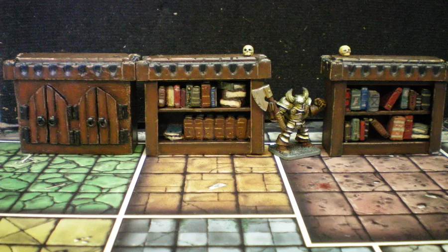 Hero Quest Brett und Figuren
